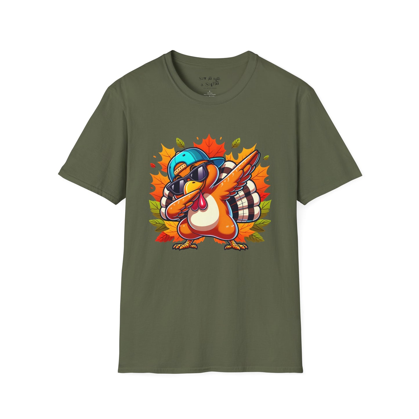 Dabbing Turkey Tee Shirt