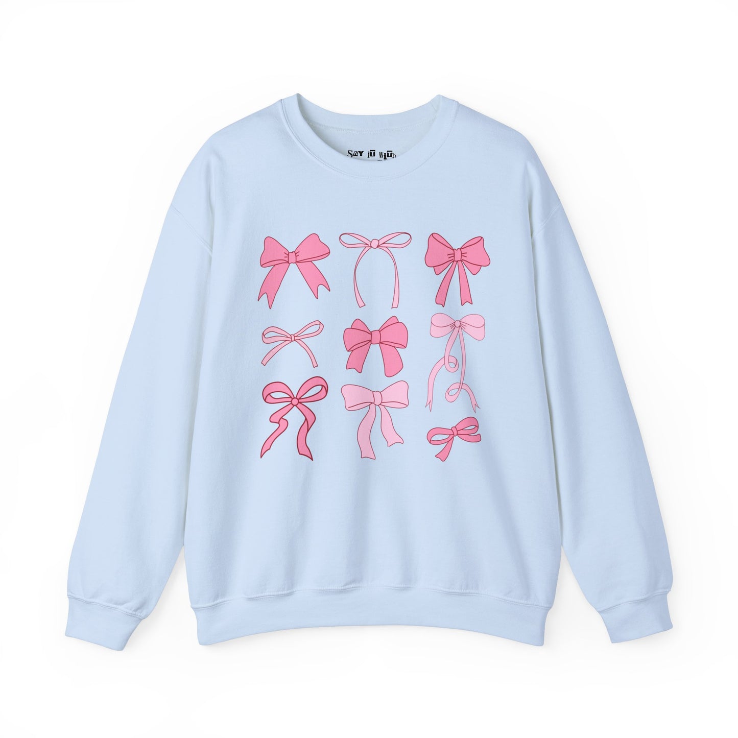 Coquette Pink Bows Sweatshirt