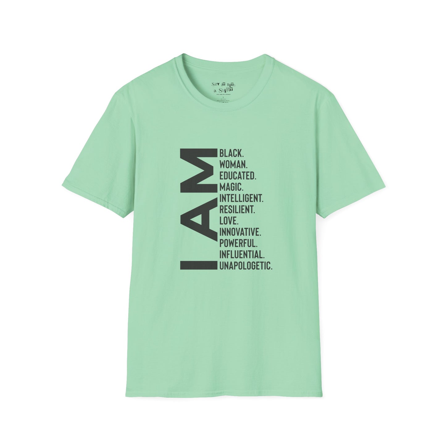 I Am Black Woman Tee Shirt
