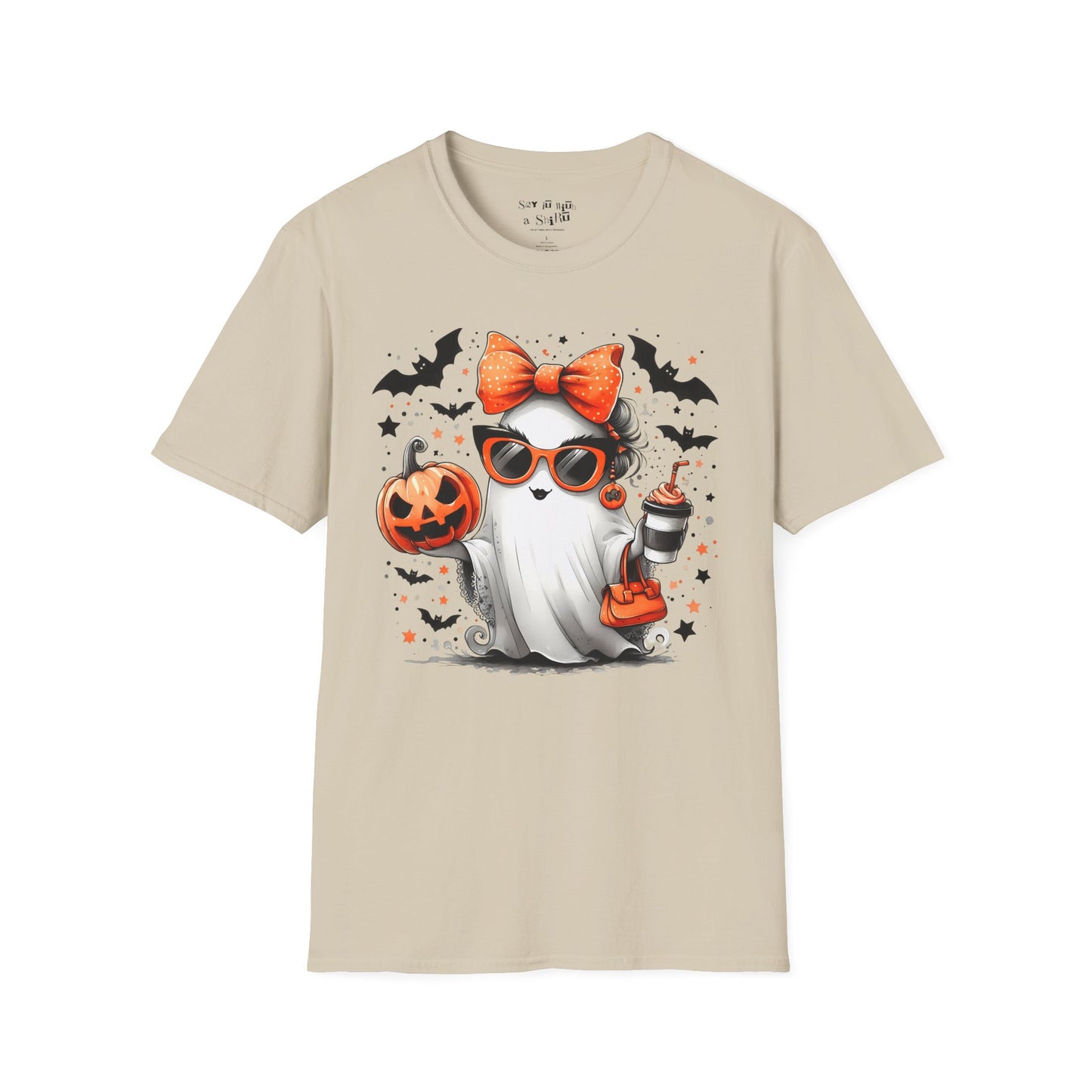 Cute Halloween Ghost Tee Shirt