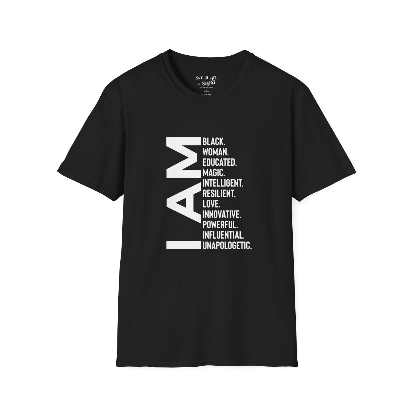 I Am Black Woman Tee Shirt