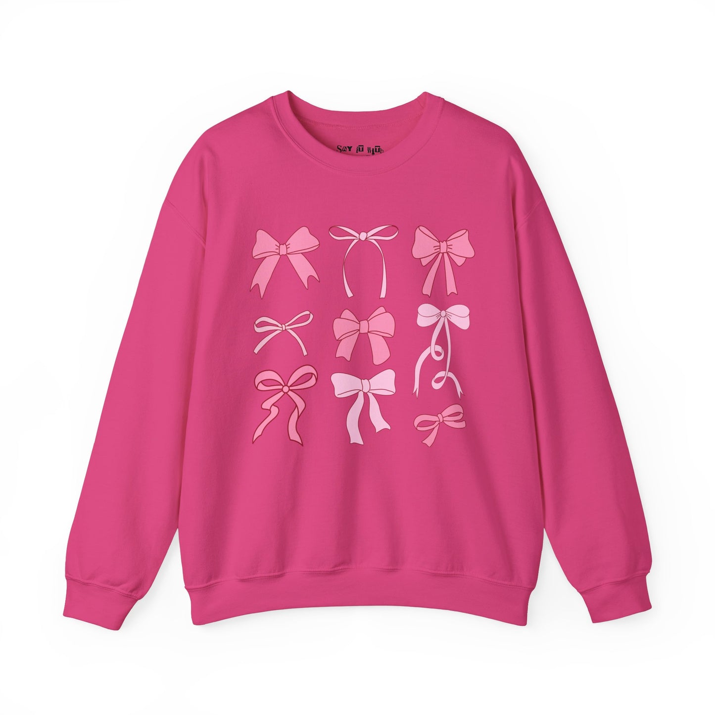 Coquette Pink Bows Sweatshirt