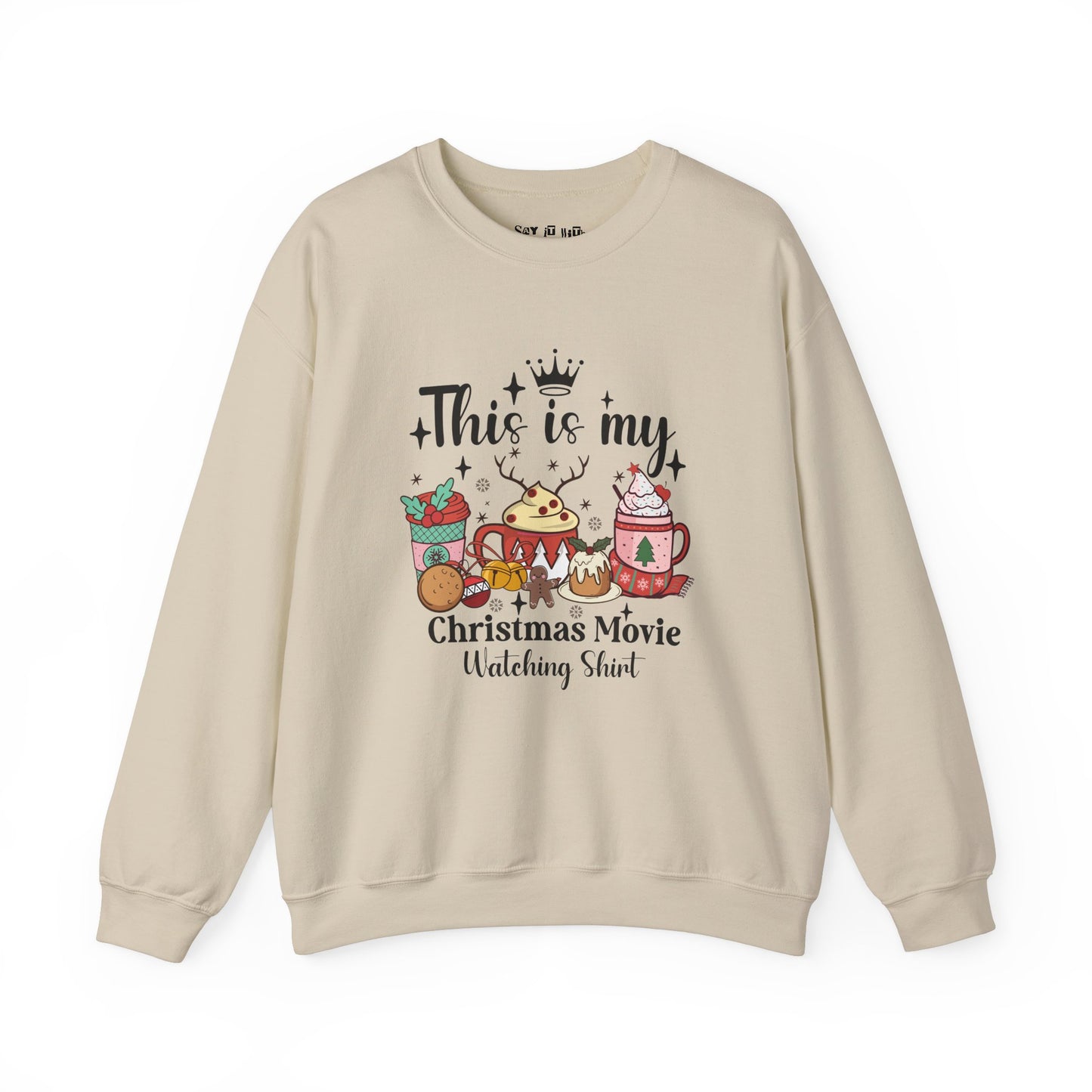 This Is My Christmas Movie Watching Shirt Sweatshirt