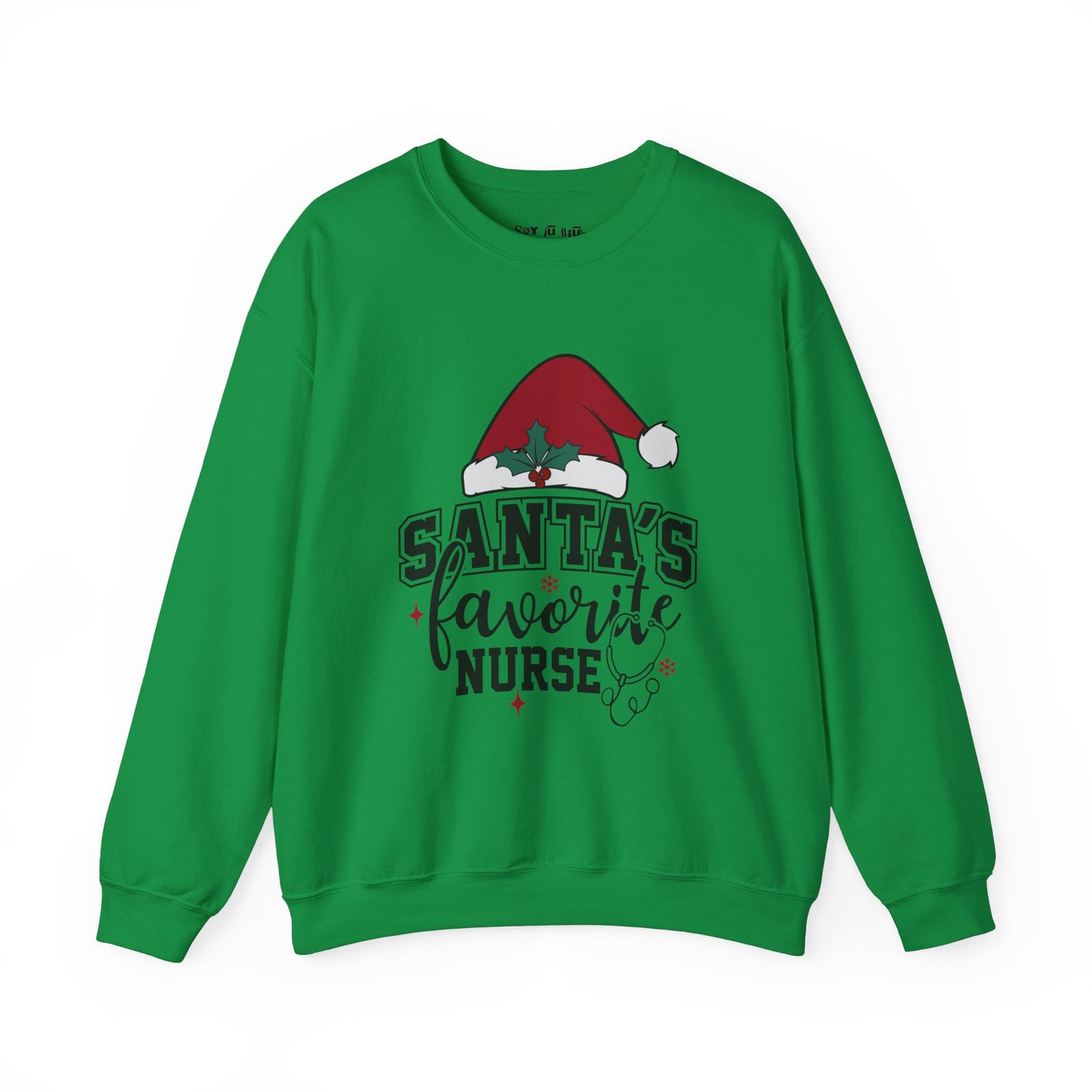 Santa's Favorite Nurse Sweatshirt