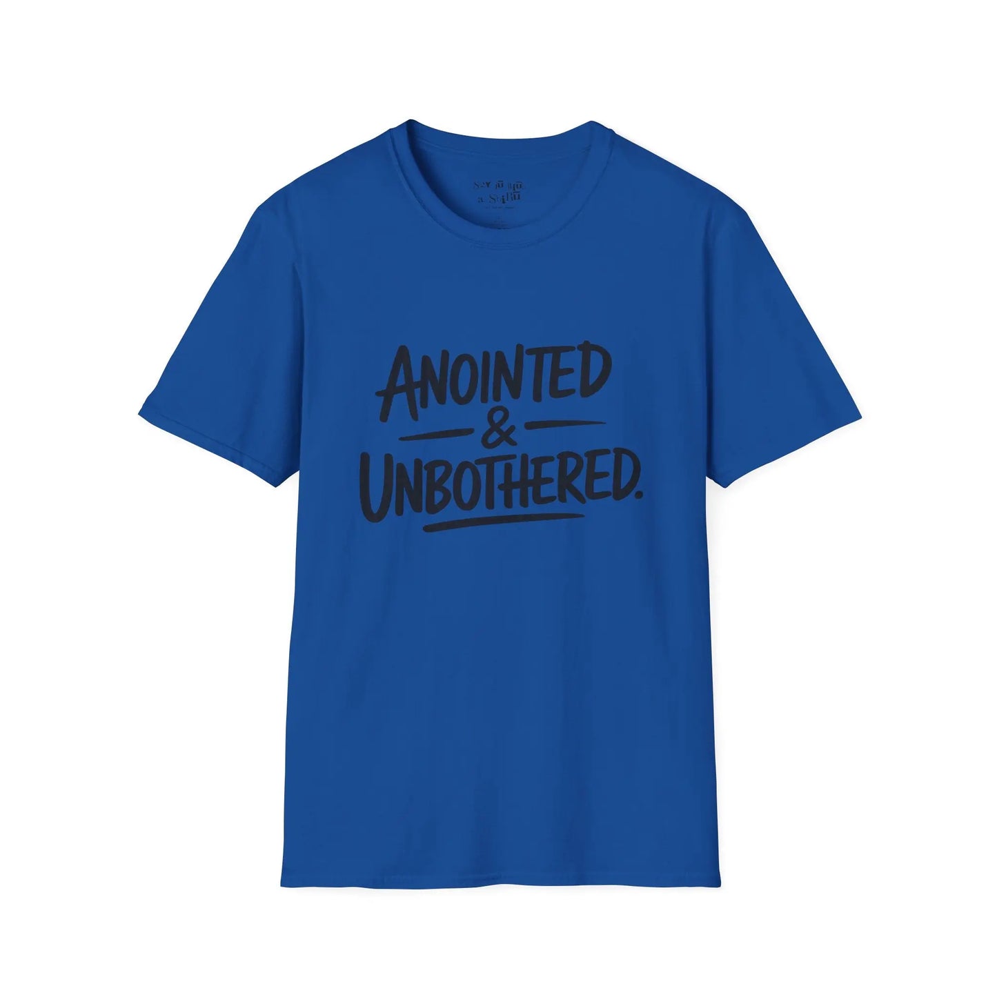 Anointed and Unbothered Tee Shirt Printify