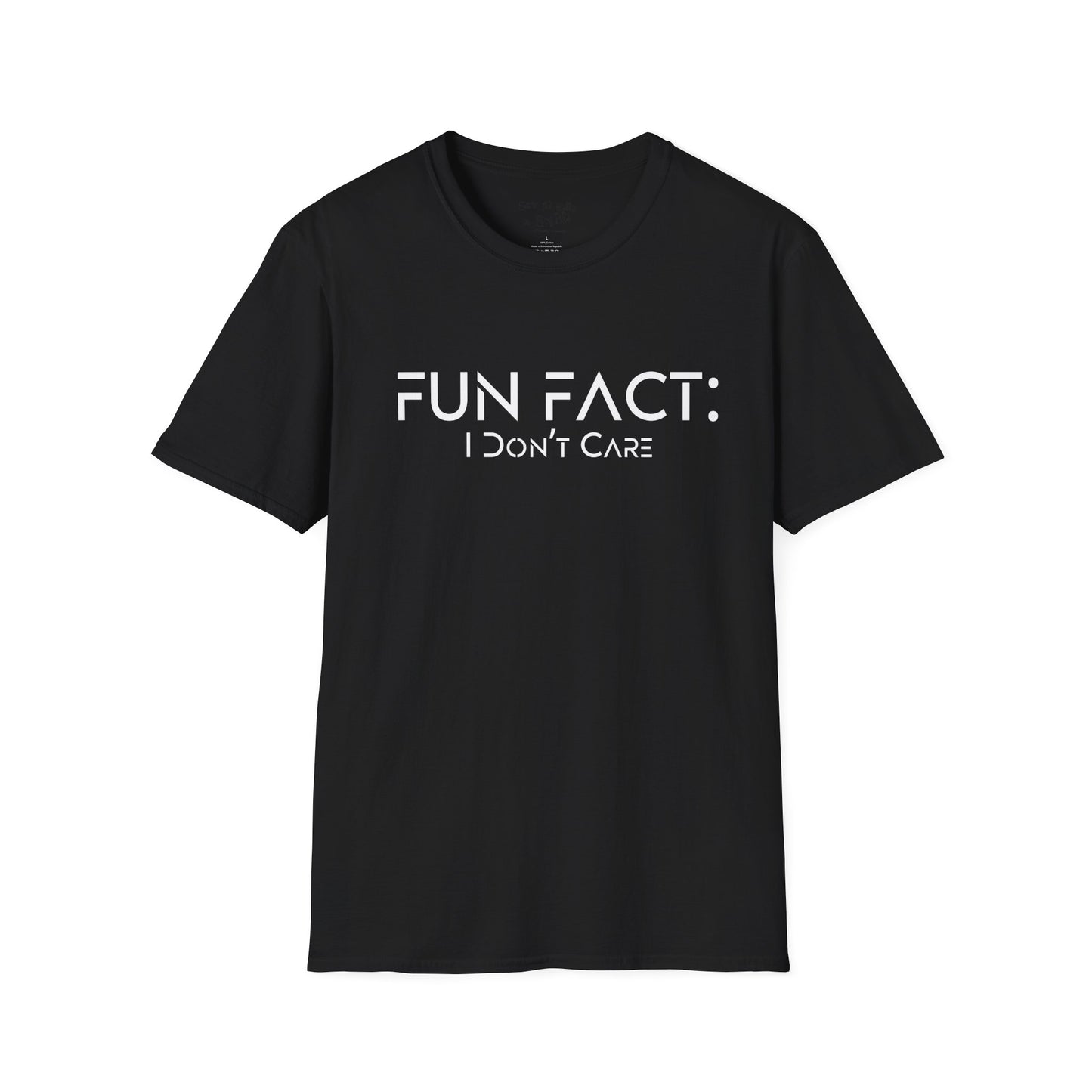 Fun Fact: I Don't Care Tee Shirt