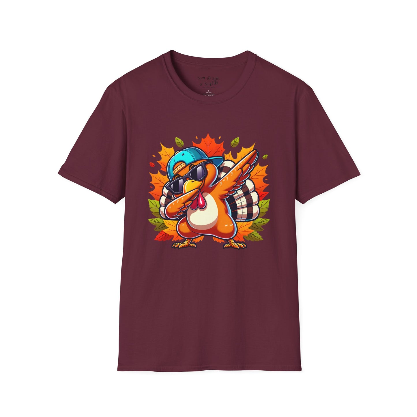 Dabbing Turkey Tee Shirt