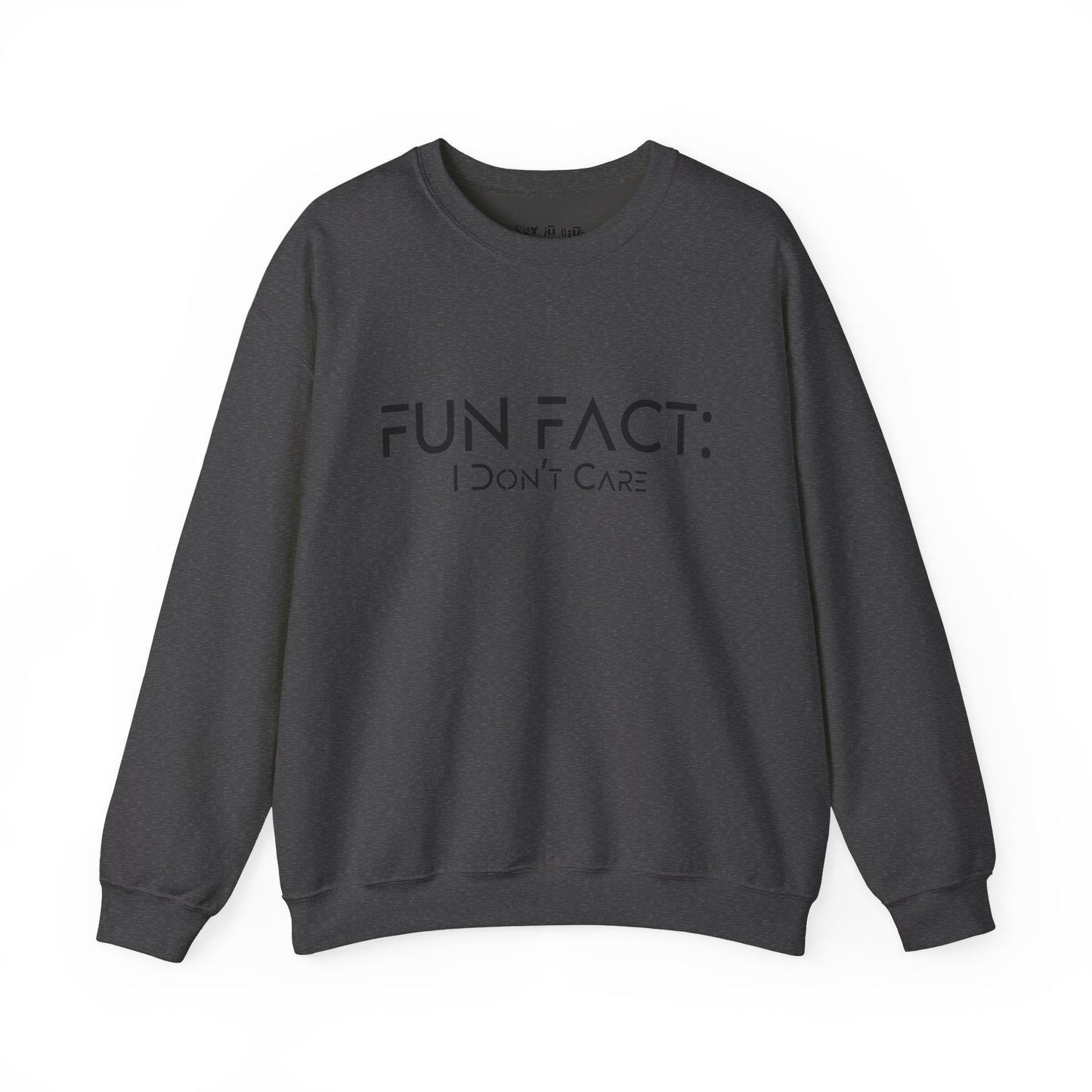 Fun Fact: I Don't Care Sweatshirt