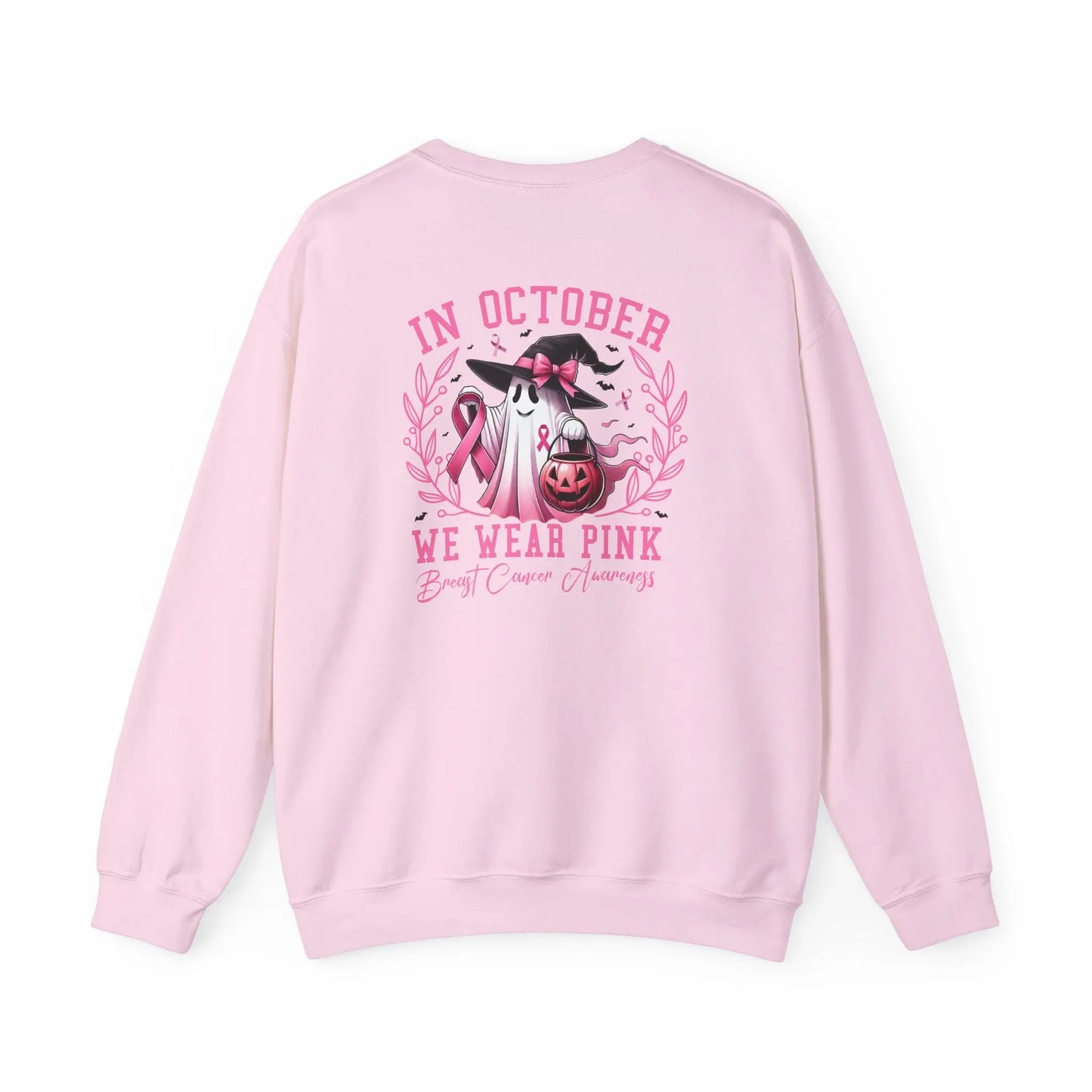 In October, We Wear Pink Sweatshirt Printify