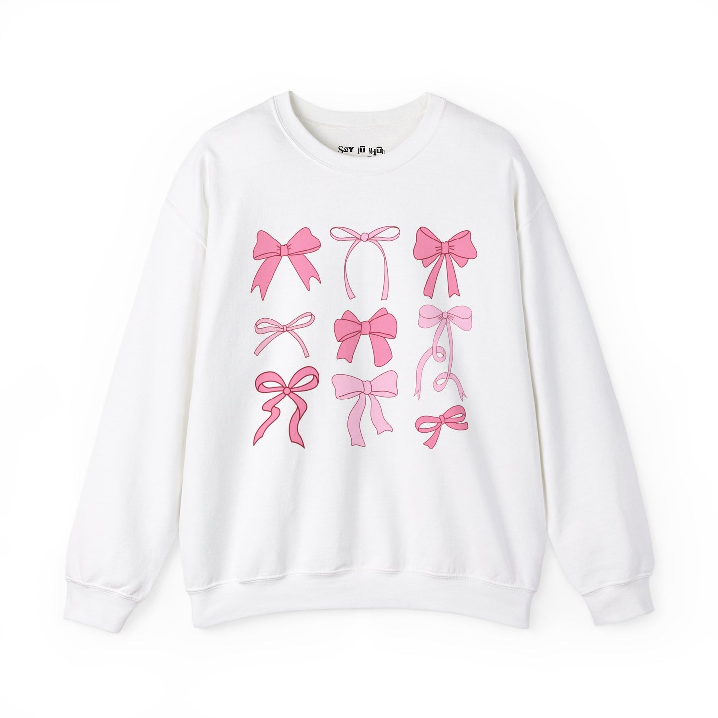 Coquette Pink Bows Sweatshirt