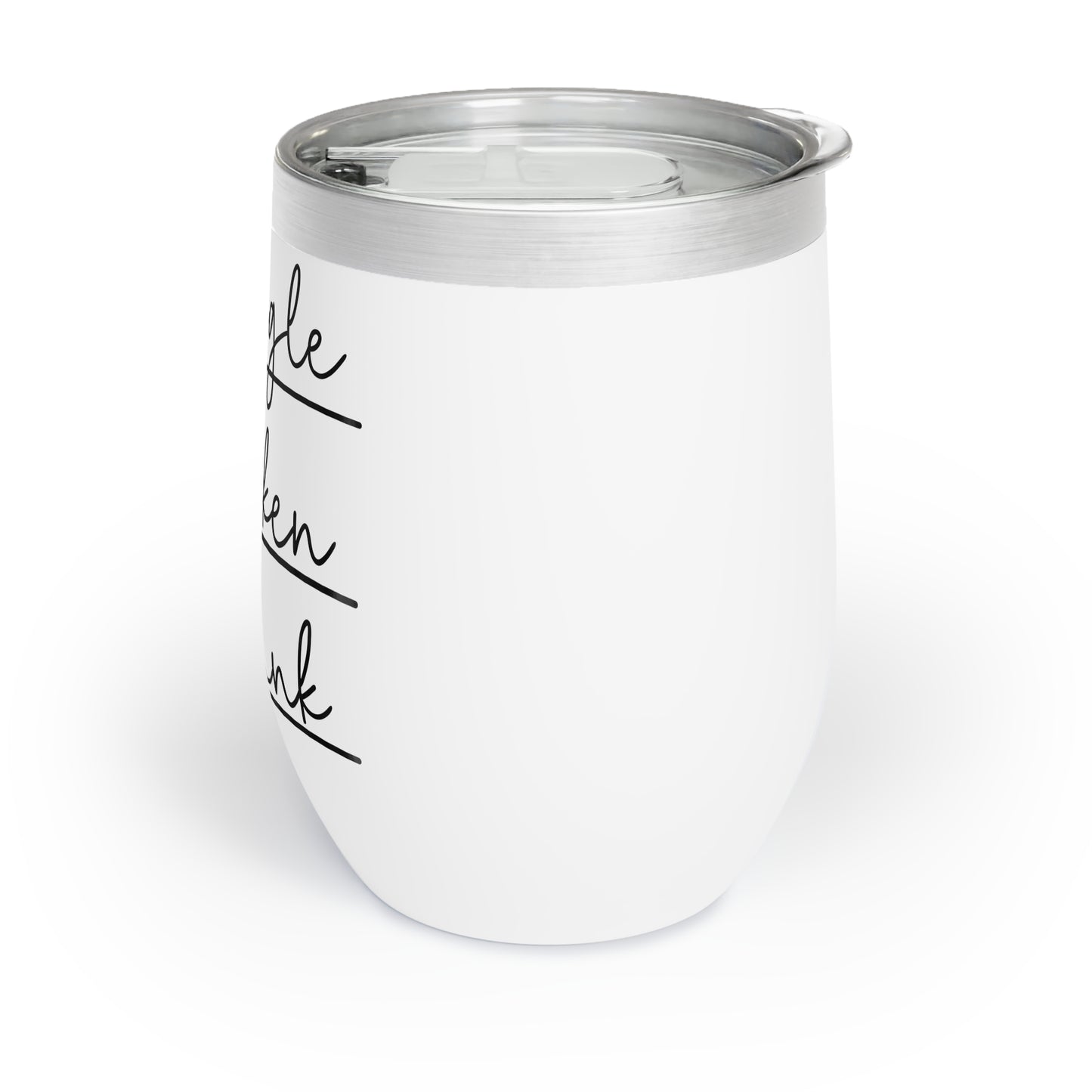 Single, Taken, Drunk Stemless Wine Tumbler