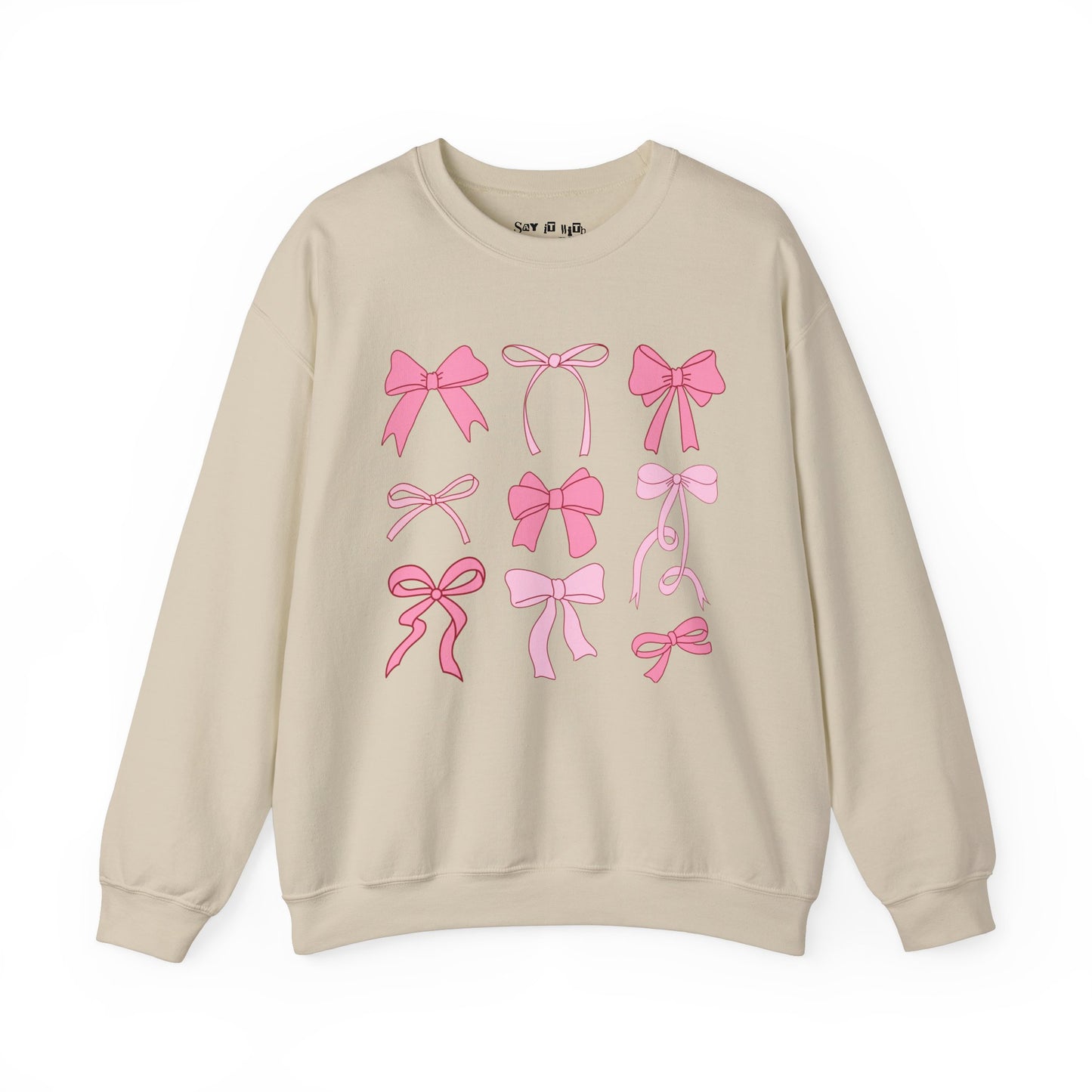 Coquette Pink Bows Sweatshirt