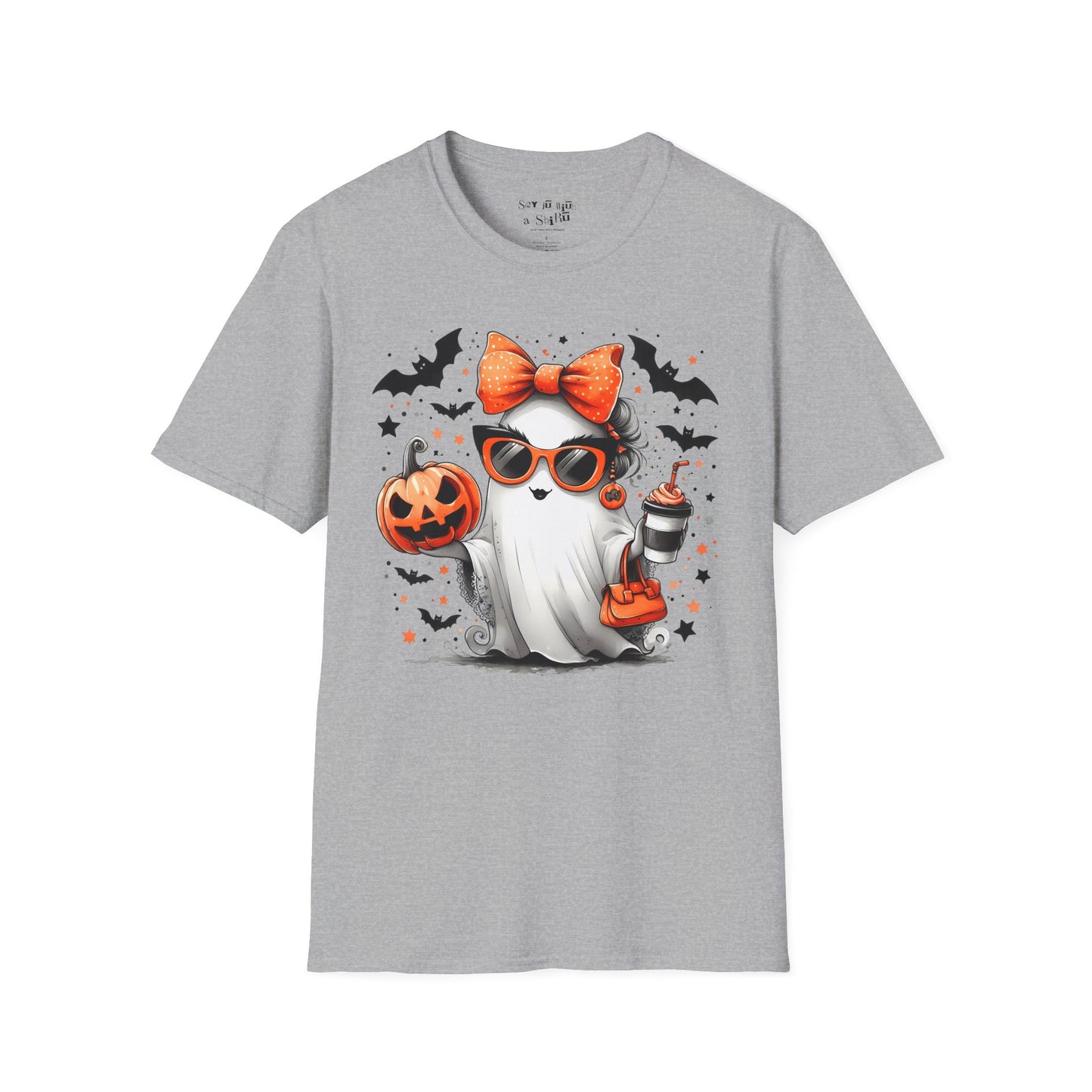 Cute Halloween Ghost Tee Shirt