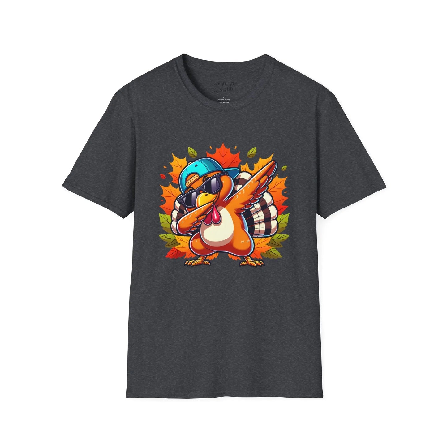 Dabbing Turkey Tee Shirt Printify