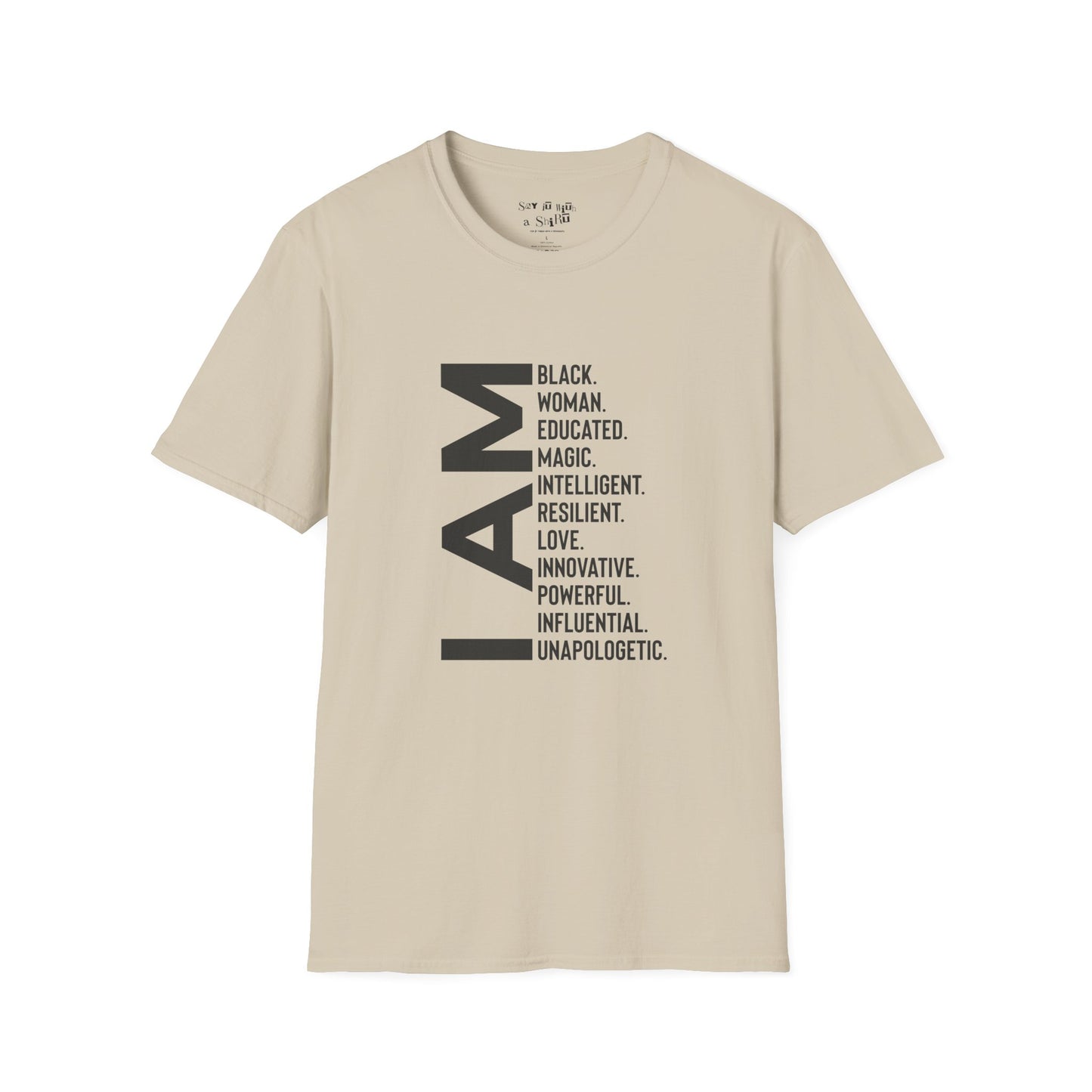 I Am Black Woman Tee Shirt