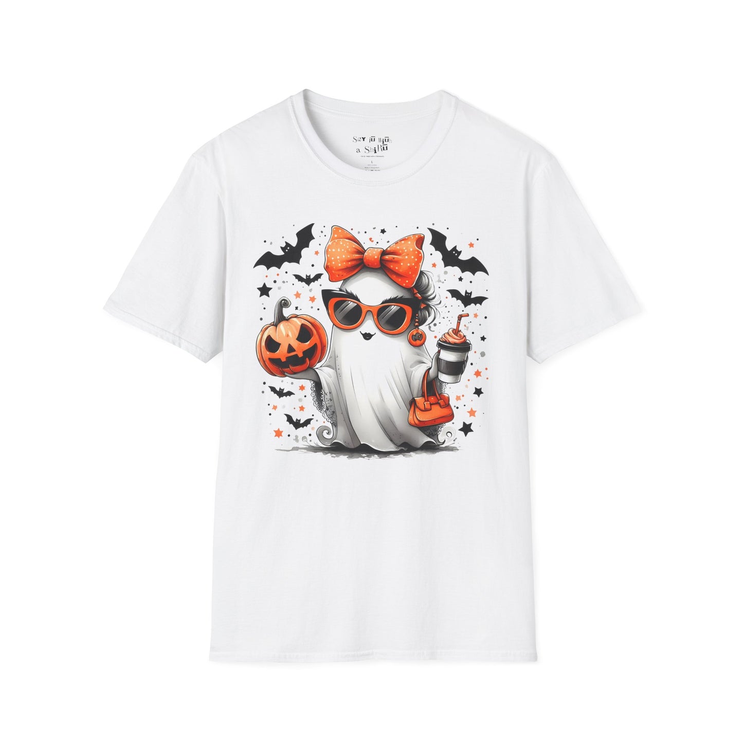 Cute Halloween Ghost Tee Shirt