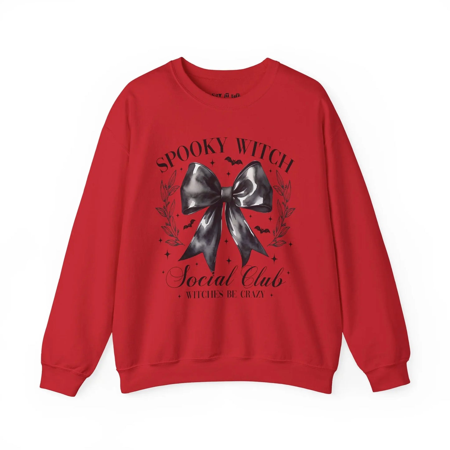 Spooky Witch Social Club Sweatshirt Printify