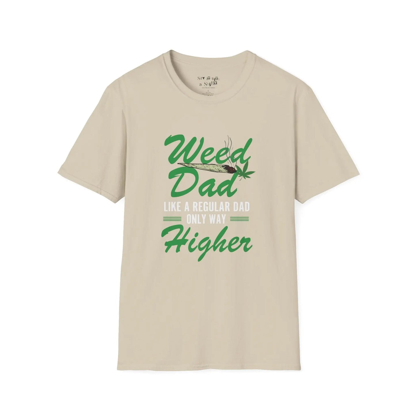 Weed Dad Tee Shirt Printify