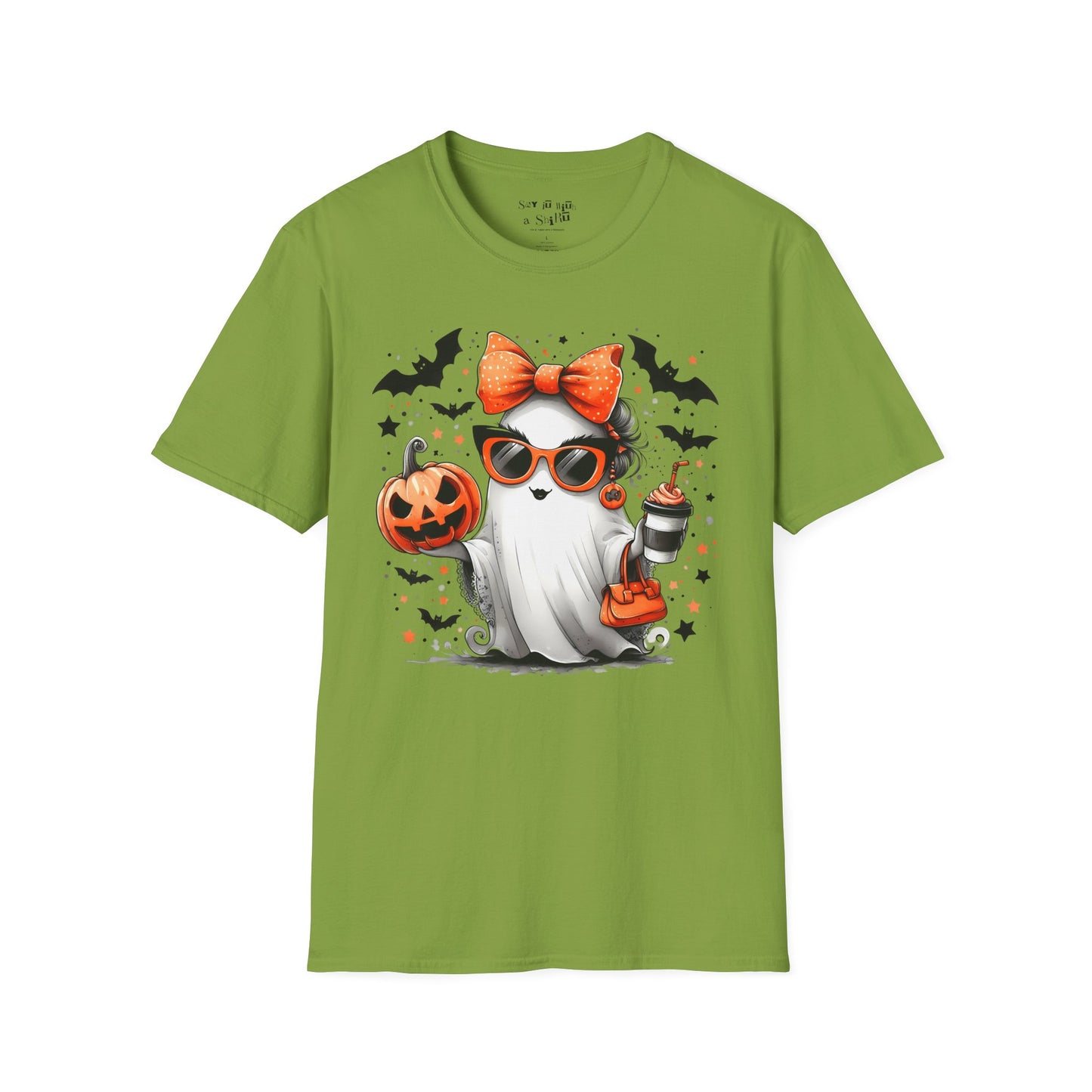 Cute Halloween Ghost Tee Shirt