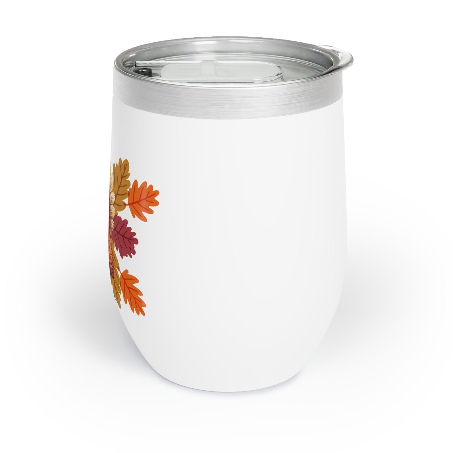 Funny Thanksgiving Wine Tumbler Thankful for Family Once a Year' Sarcastic Turkey Design  Perfect Holiday Gift