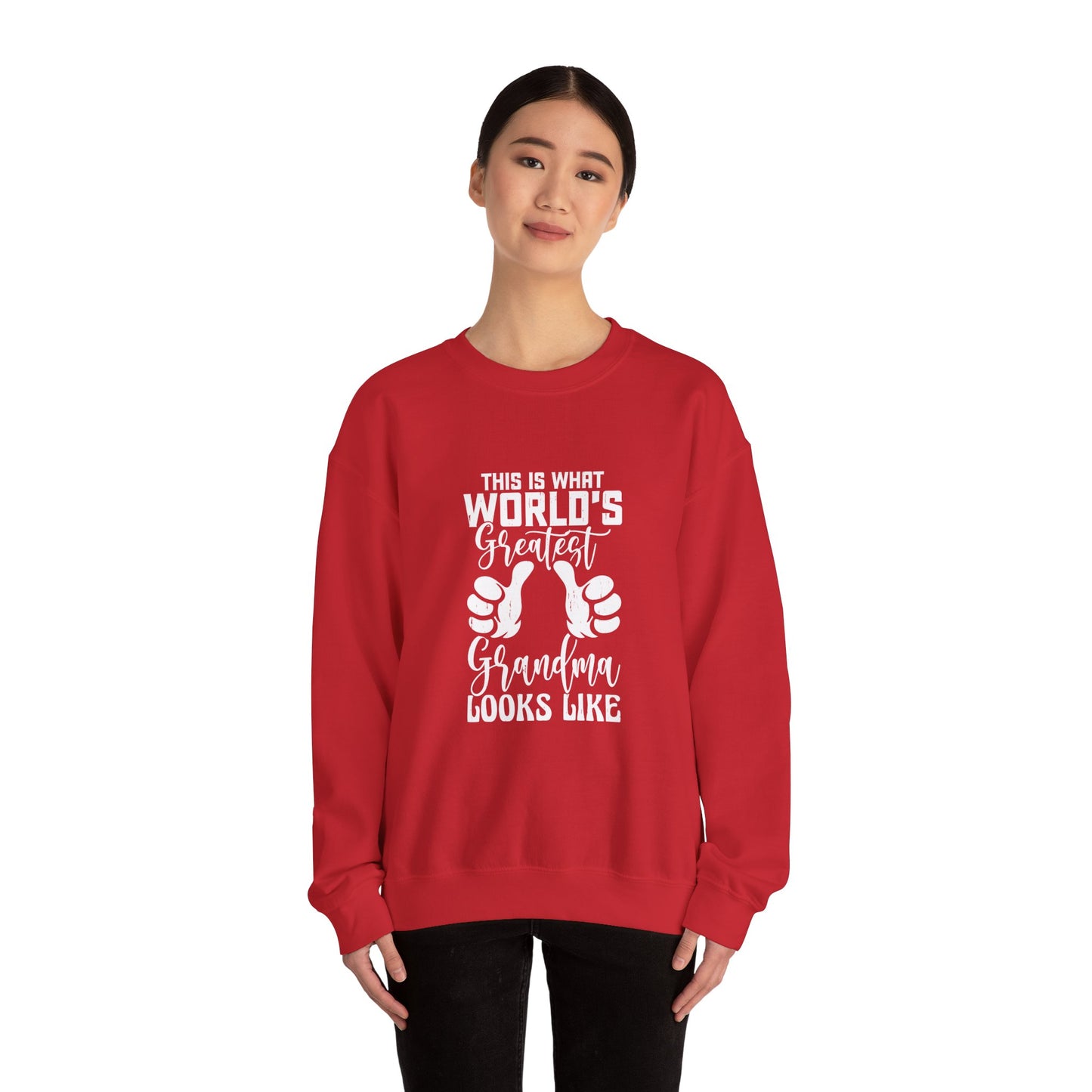 This is What the World's Greatest Grandma Looks Like Sweatshirt