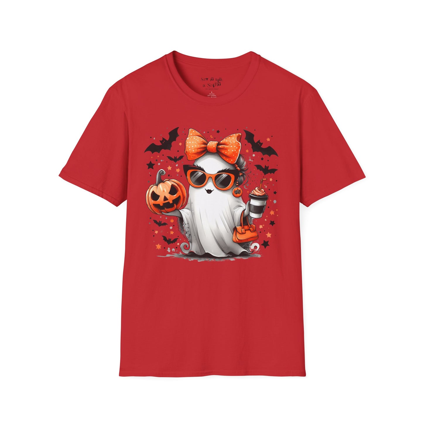 Cute Halloween Ghost Tee Shirt