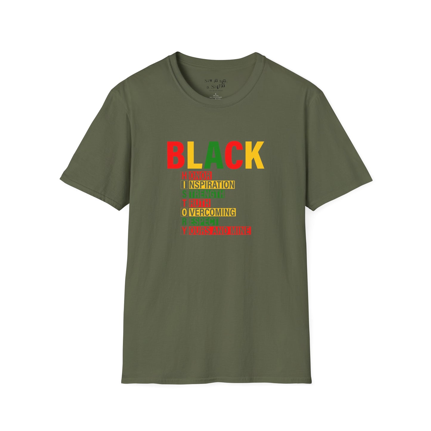 BLACK History Tee Shirt