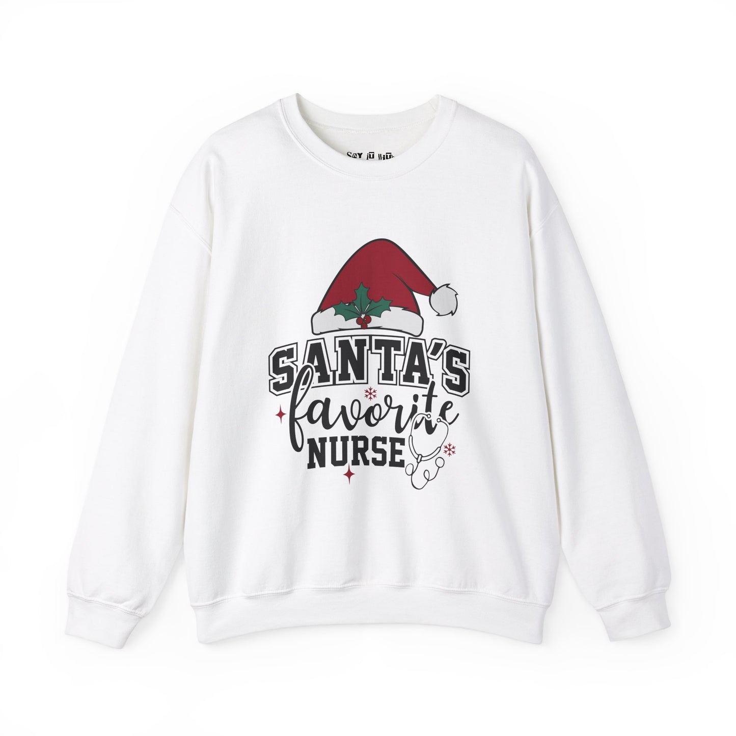 Santa's Favorite Nurse Sweatshirt