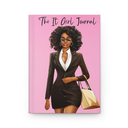 The It Girl Hardcover Blank Journal
