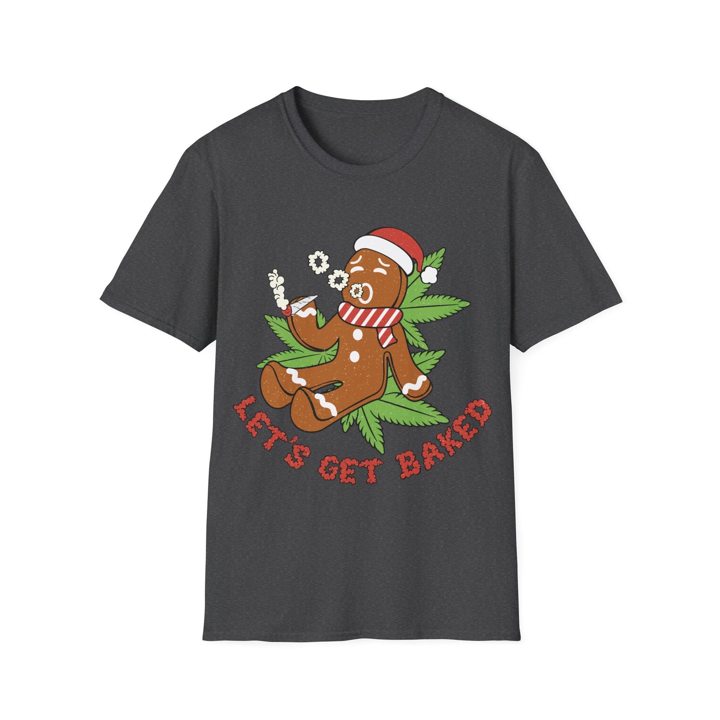Let’s Get Baked Gingerbread Man Tee Shirt