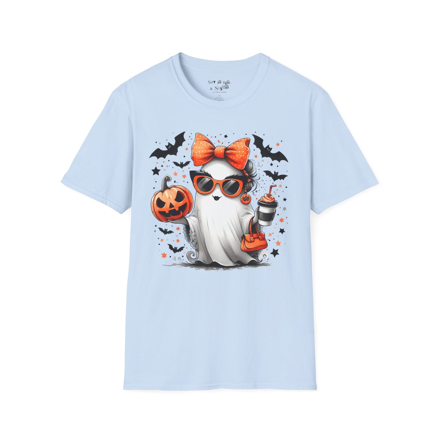 Cute Halloween Ghost Tee Shirt