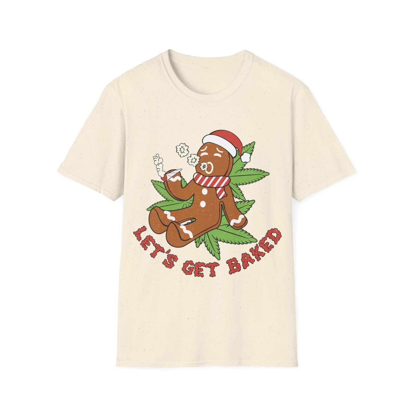 Let’s Get Baked Gingerbread Man Tee Shirt