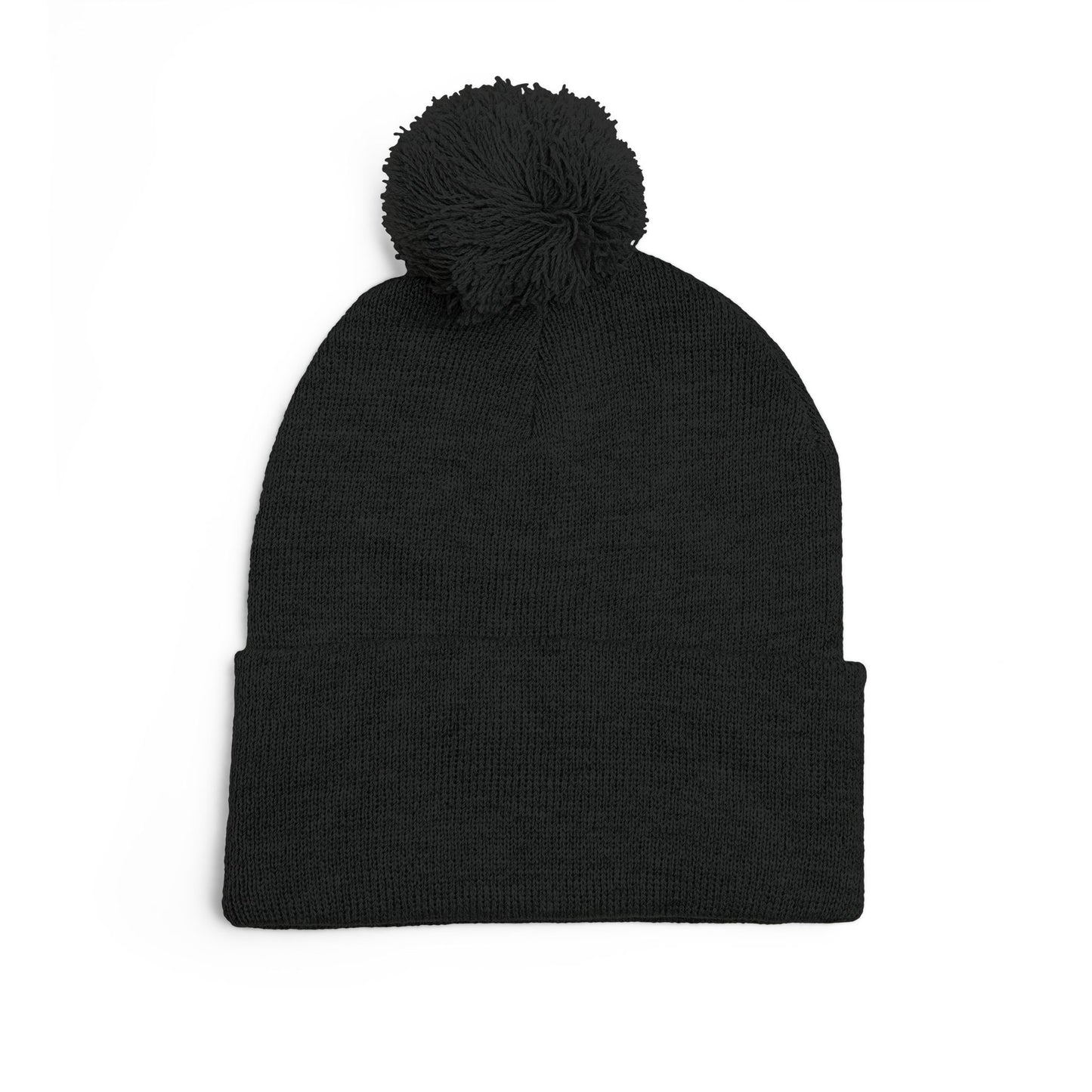 No New Friends Pom-Pom Beanie Hat
