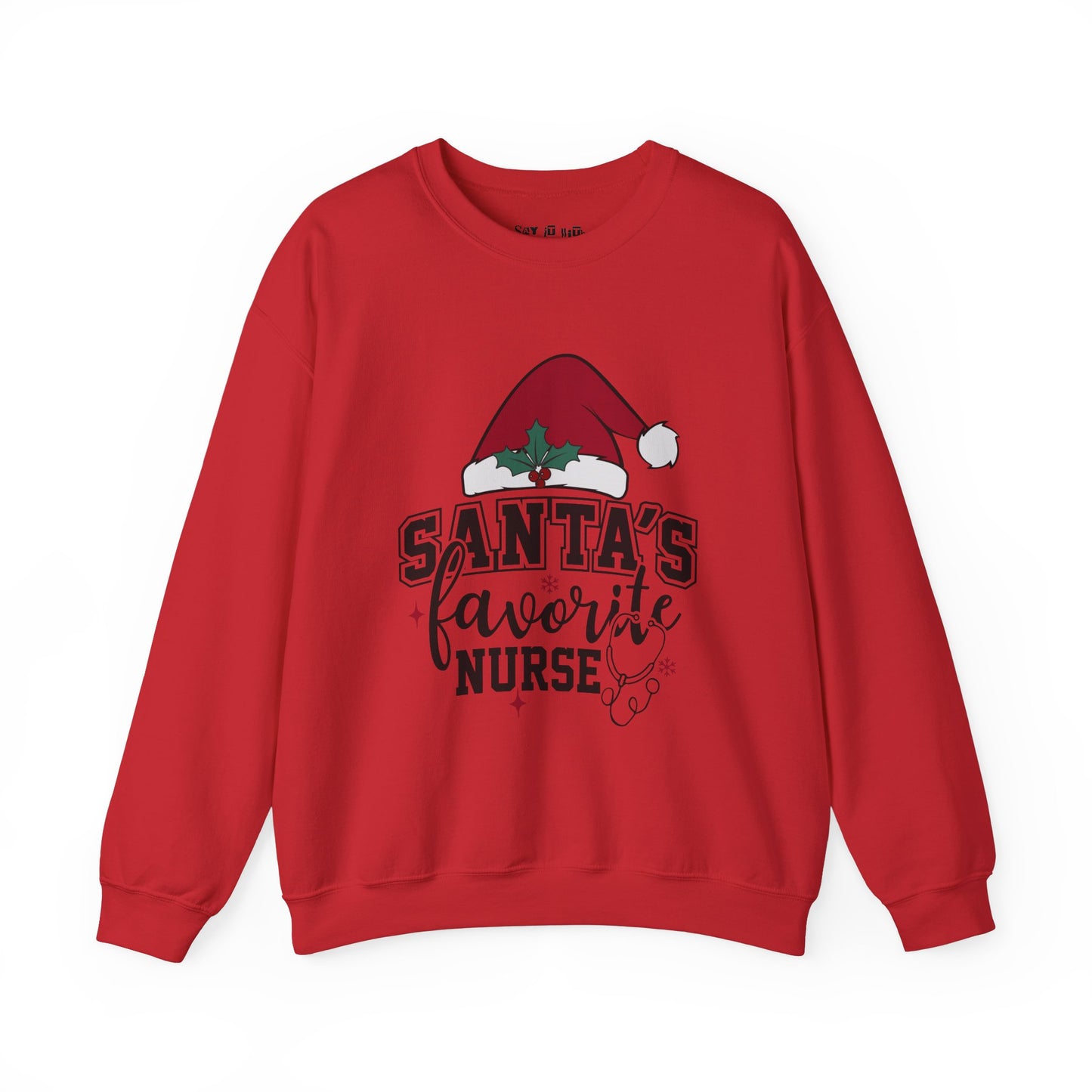 Santa's Favorite Nurse Sweatshirt
