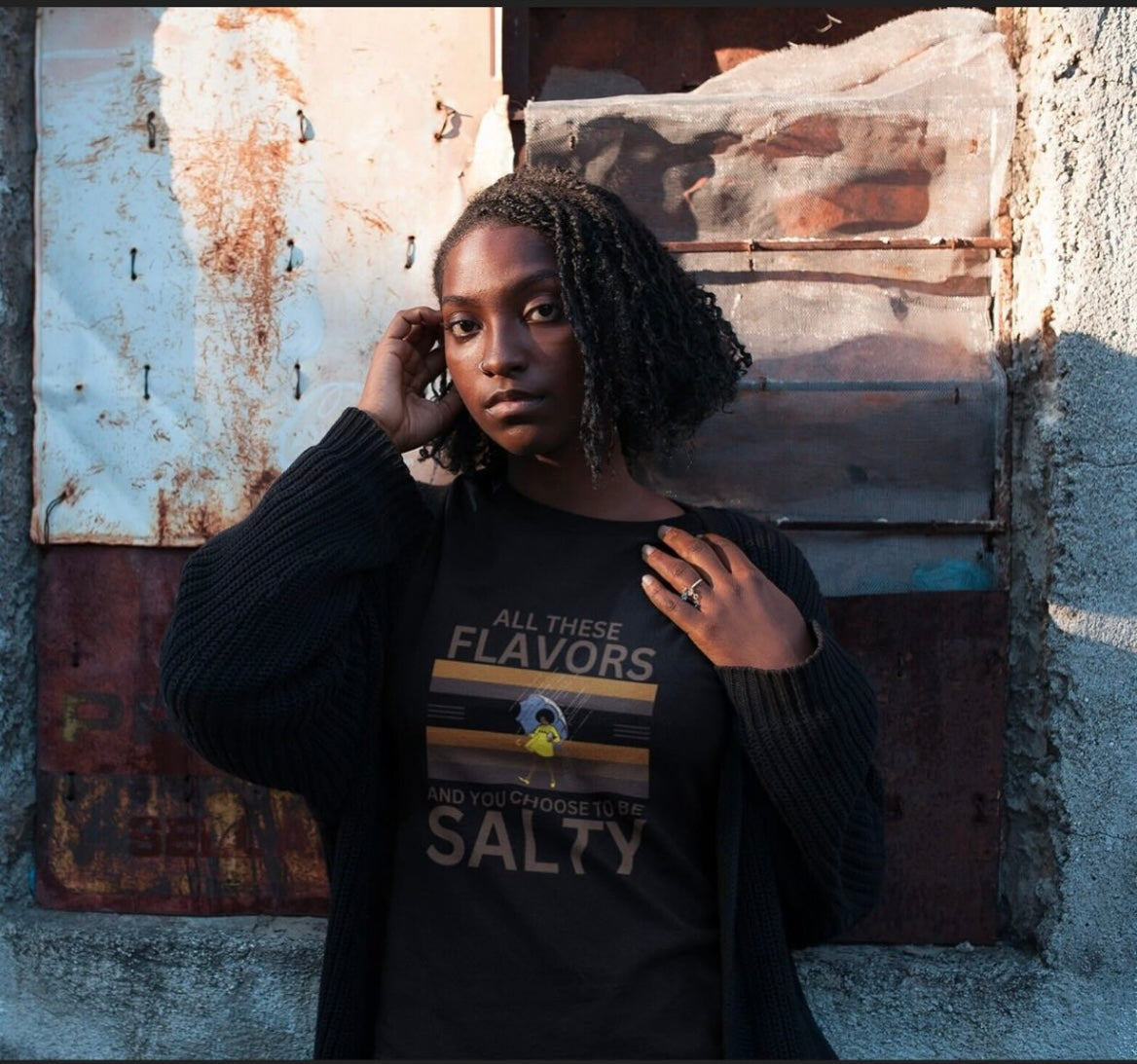All These Flavors and You Choose To Be Salty Tee Shirt