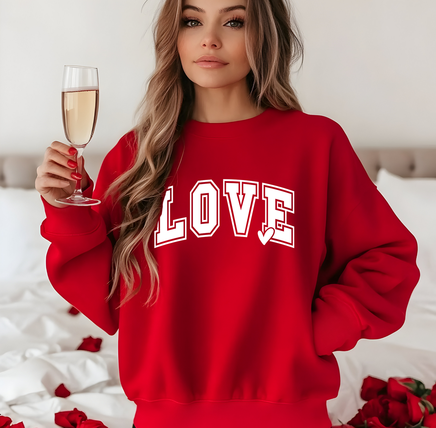 Love College Letter Sweatshirt
