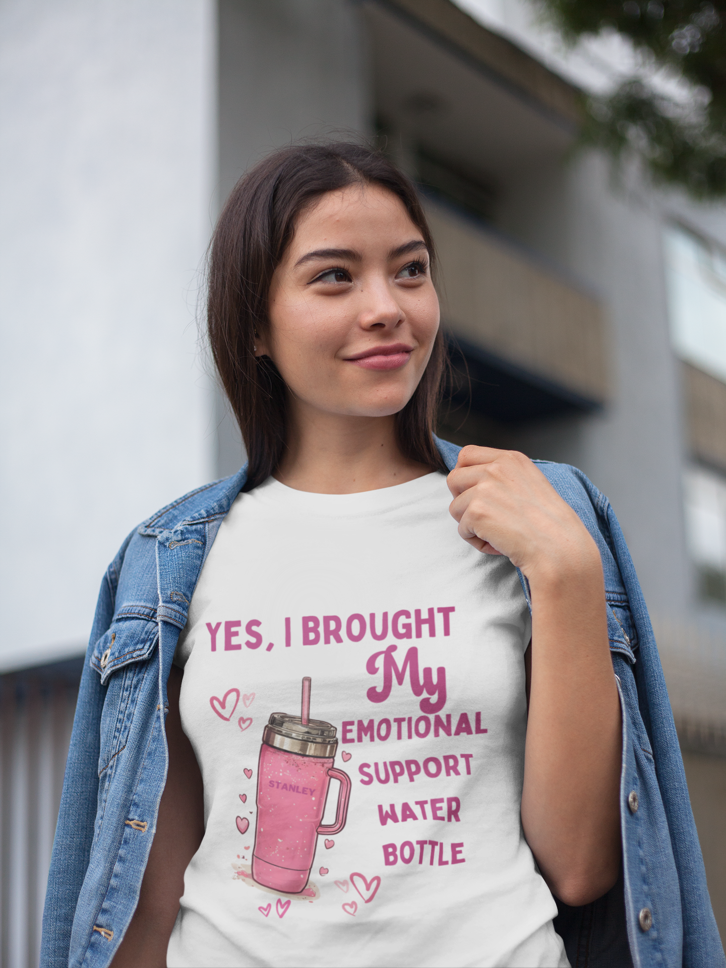 Yes, I Brought My Emotional Support Water Bottle Tee Shirt