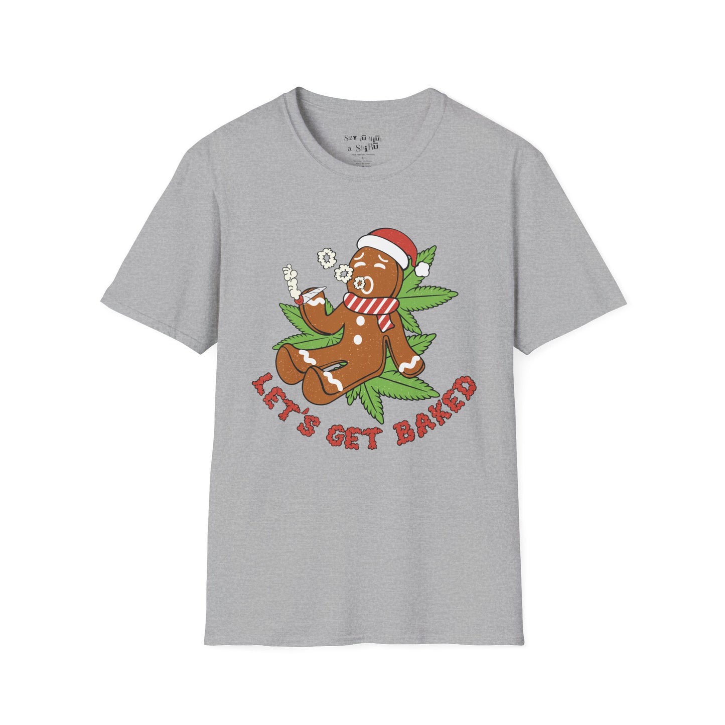 Let’s Get Baked Gingerbread Christmas Tee Shirt