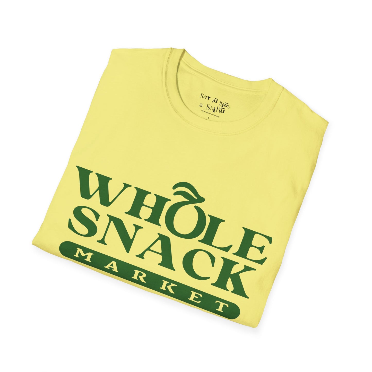 Whole Snack Market Tee Shirt