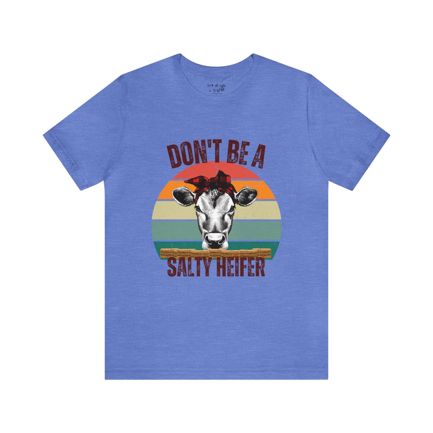 Don't Be A Salty Heifer Tee Shirt