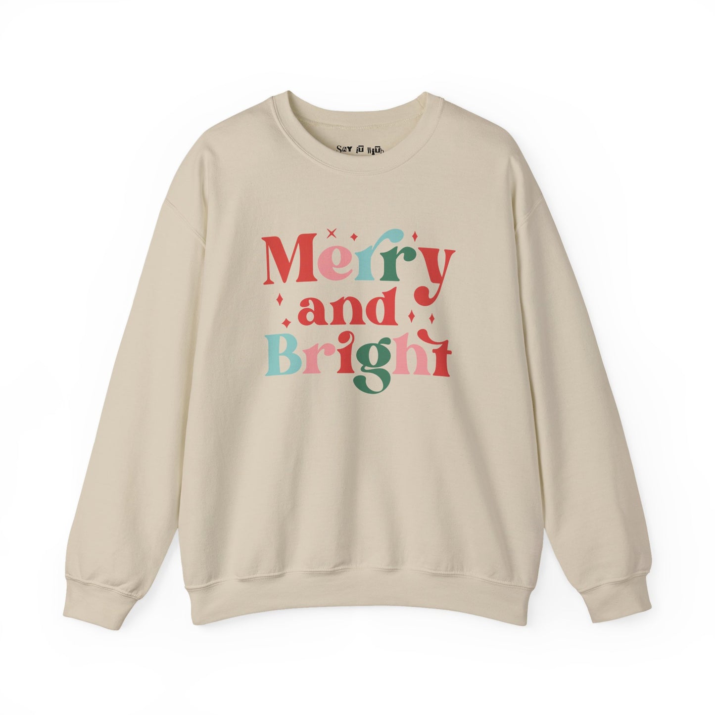 Merry and Bright Christmas Sweatshirt