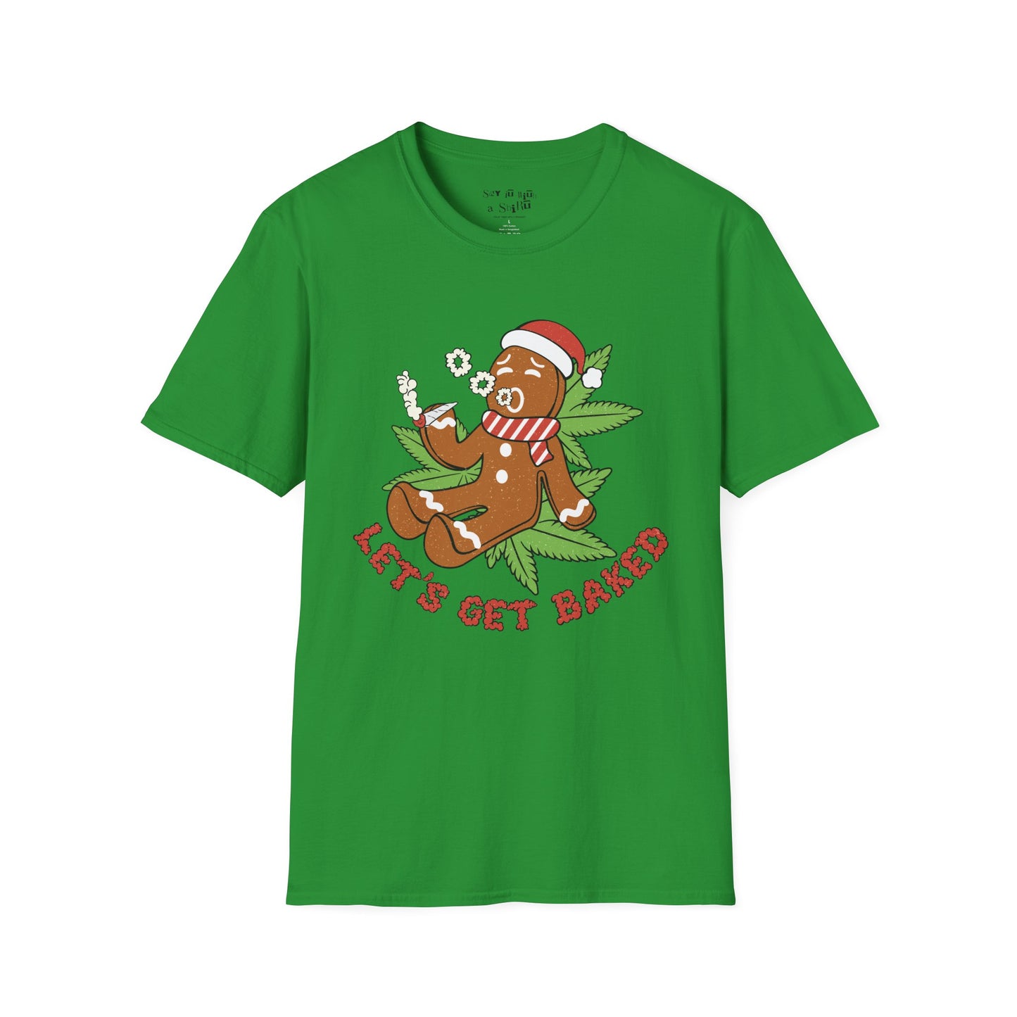 Let’s Get Baked Gingerbread Christmas Tee Shirt