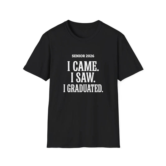 Senior 2026 Graduation Tee Shirt Printify