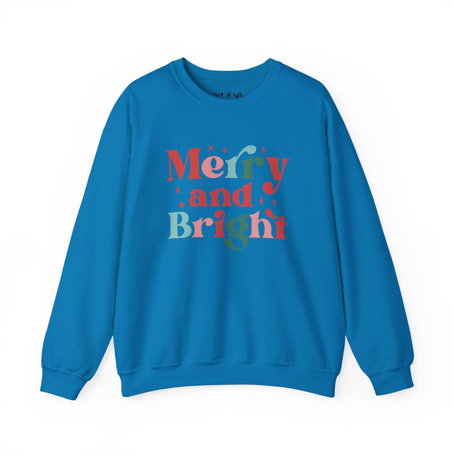 Merry and Bright Christmas Sweatshirt
