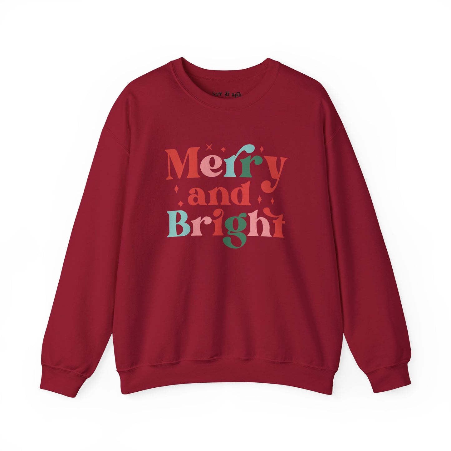 Merry and Bright Christmas Sweatshirt