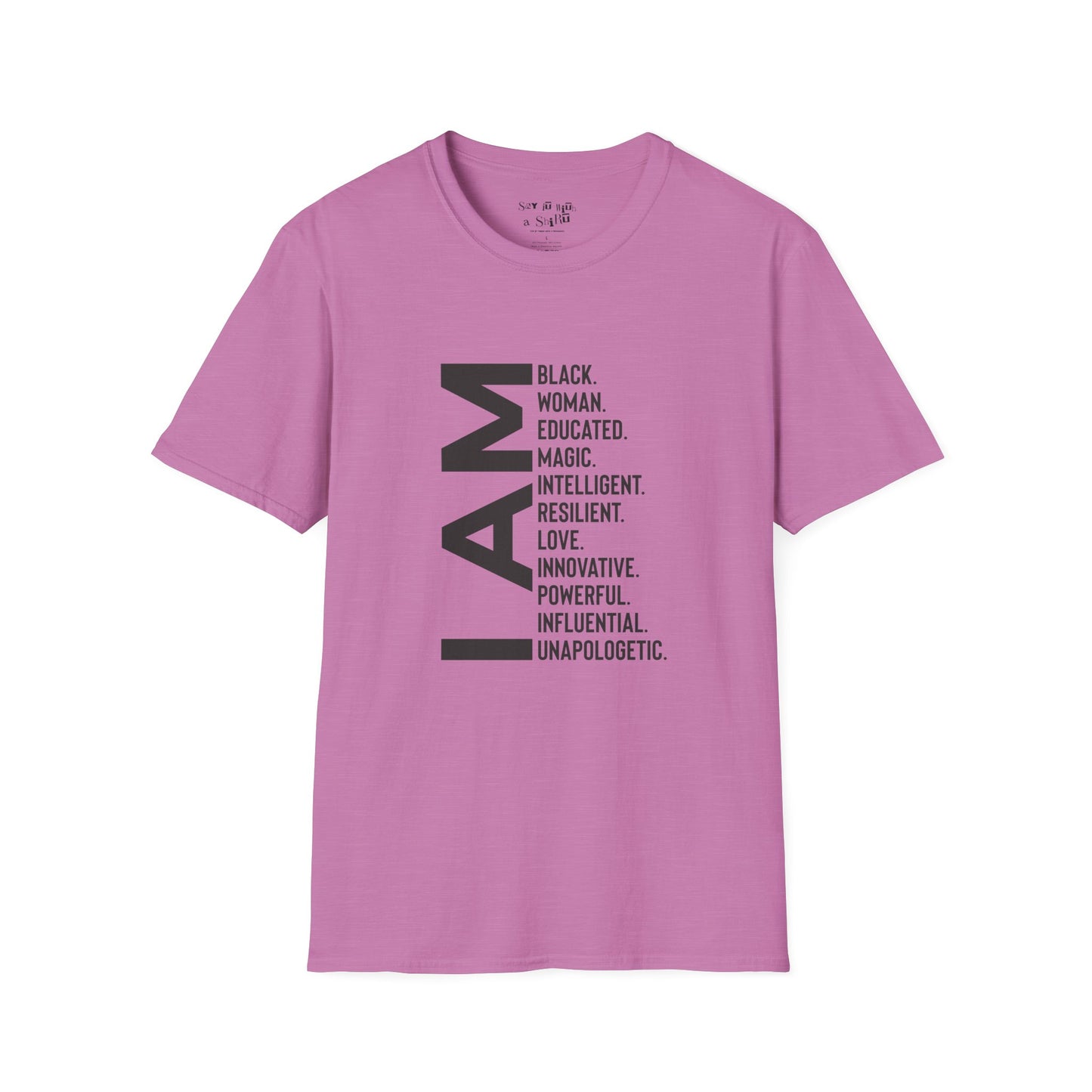 I Am Black Woman Tee Shirt