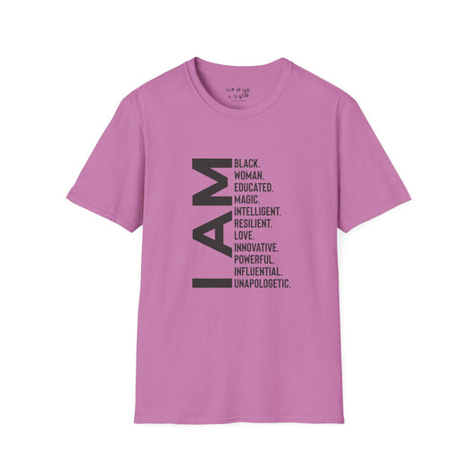 I Am Black Woman Tee Shirt