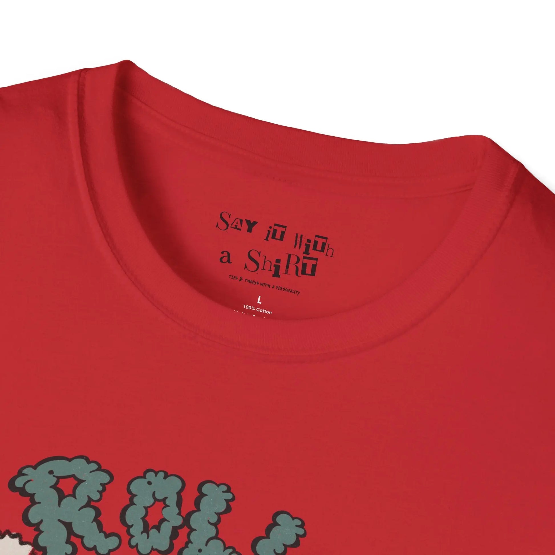 Rollin’ Into the Holidays Santa Tee Shirt Printify