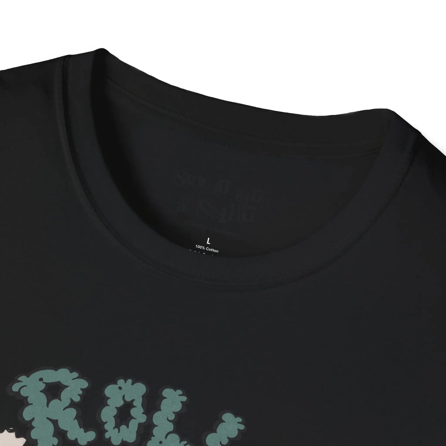 Rollin’ Into the Holidays Santa Tee Shirt Printify