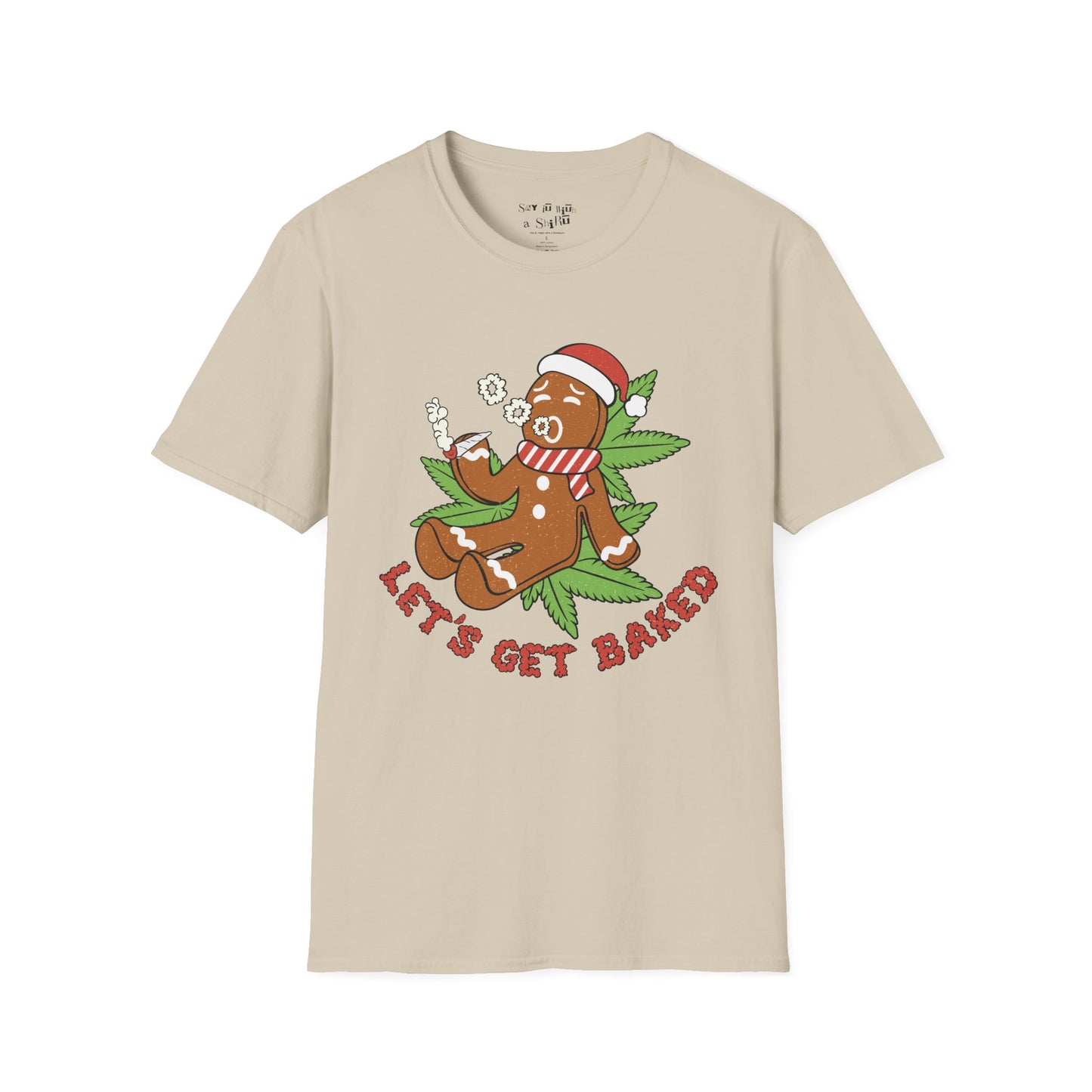 Let’s Get Baked Gingerbread Christmas Tee Shirt